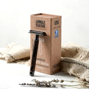 Bamboo Safety Razor (Dark Handle - Thin)