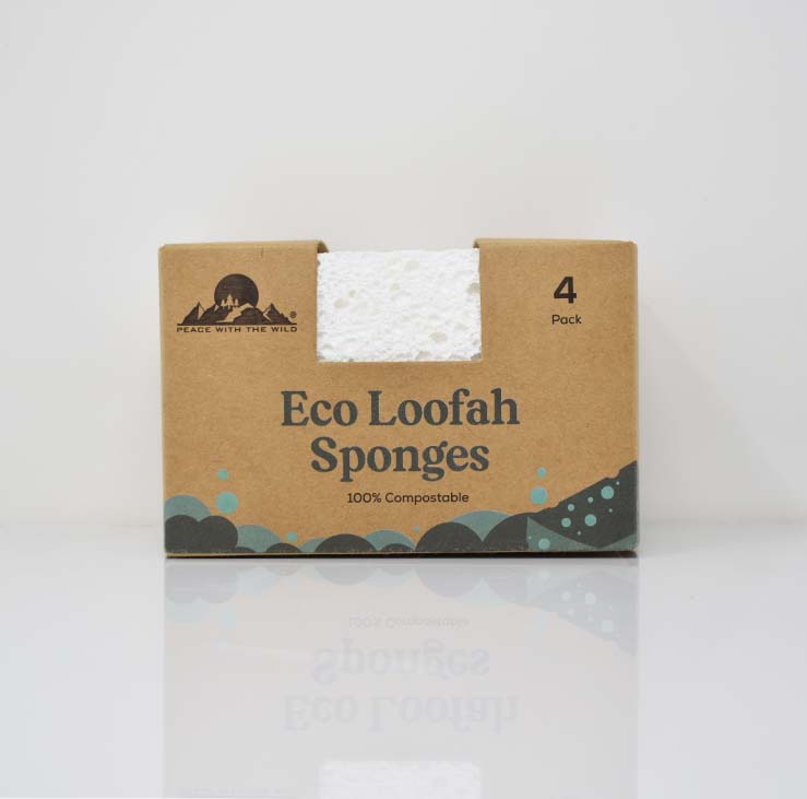 Eco Loofah Sponges - 4 Pack - Image 2