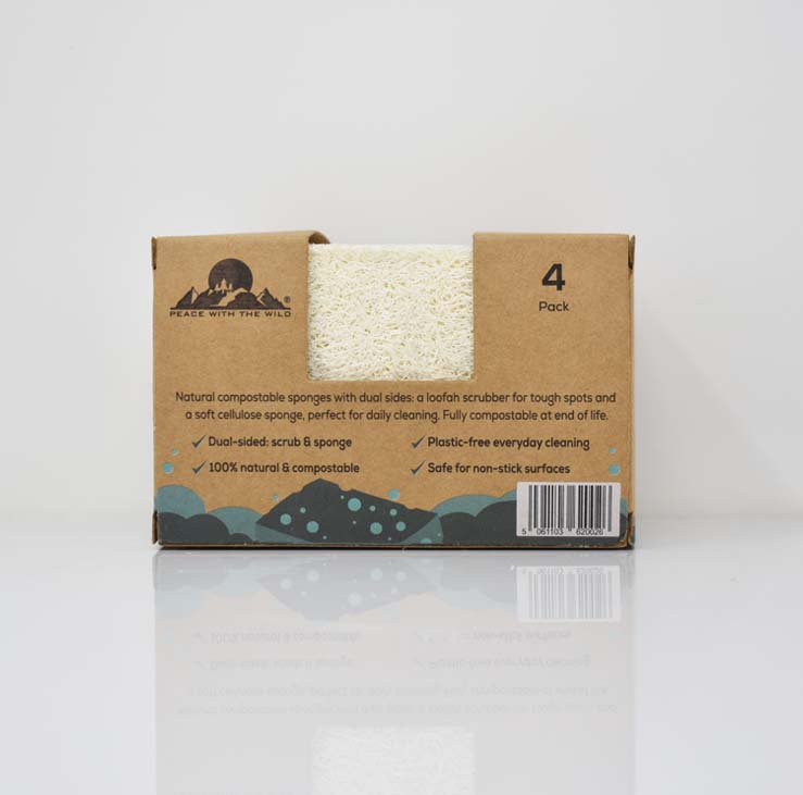 Eco Loofah Sponges - 4 Pack - Image 3
