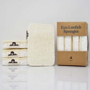 Eco Loofah Sponges - 4 Pack