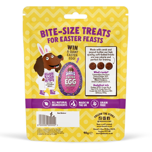 Denzel's Easter Chocolate Coins for Dogs 90g - Image 2