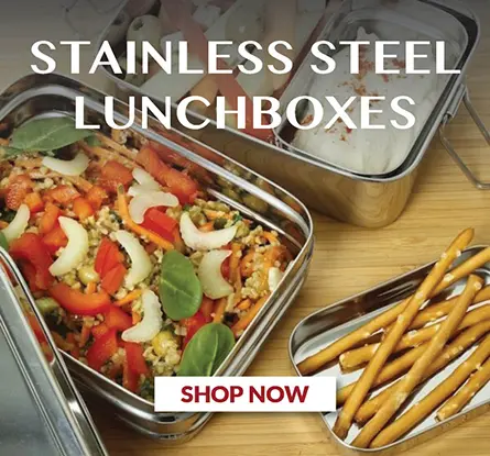 FEATURES 445x407 STAINLESS STEEL LUNCH