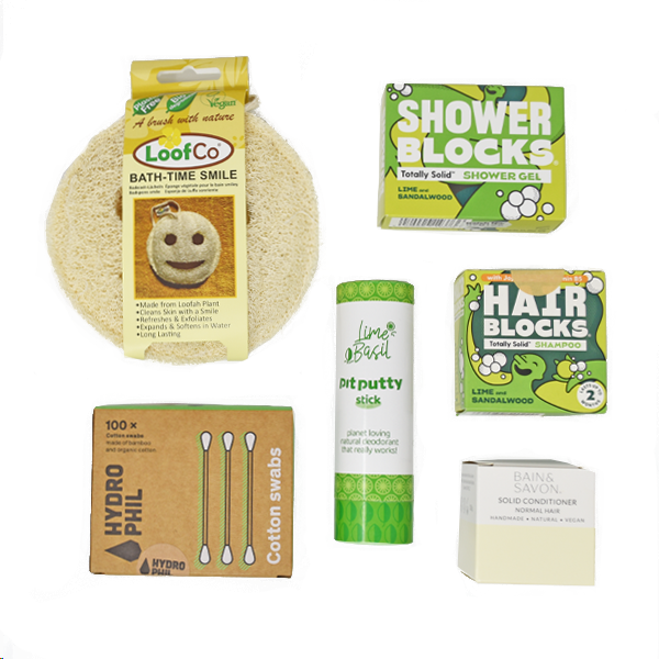 Lime Bathroom Eco Kit
