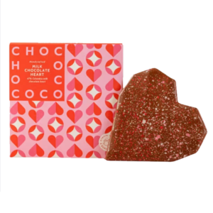 Milk Chocolate Heart Bar - 75g