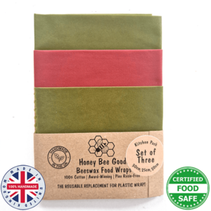 Beeswax Wraps - Sage - Set of 3