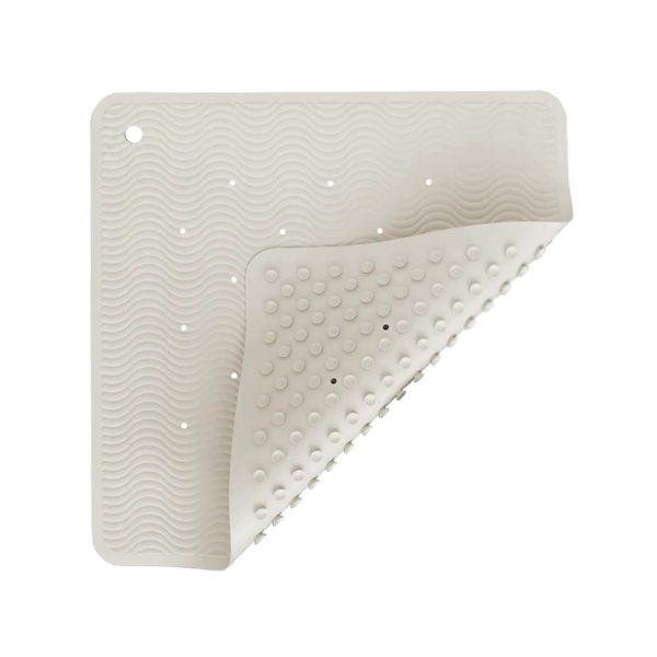 Upcycled Wave Square Bath Mat – Marble