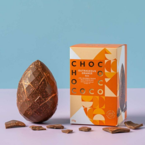 'Outrageous Orange' MILK Chocolate Easter Egg - 175g
