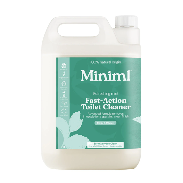 Toilet Cleaner - Spearmint + Peppermint - Bulk Refill 5L