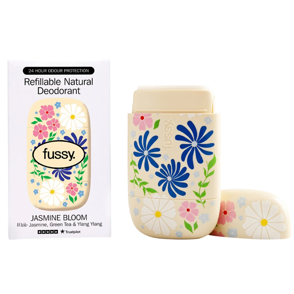 Refillable Natural Deodorant Starter Pack - Jasmine Bloom
