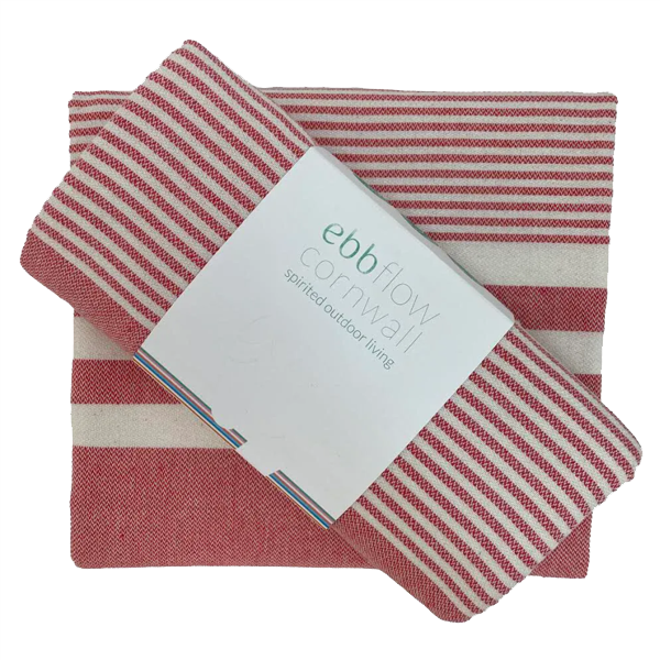Red Turkish Towel - Quick Dry Chappie