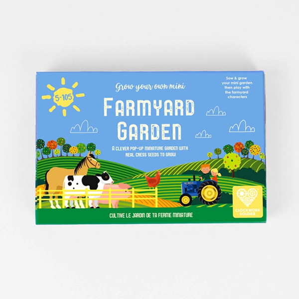 Grow Your Own Mini Farmyard Cress Garden