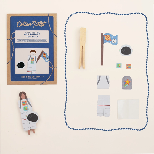 Make Your Own Astronaut Peg Doll - Image 2