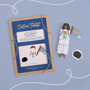 Make Your Own Astronaut Peg Doll