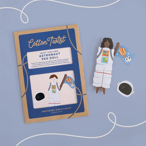 Make Your Own Astronaut Peg Doll