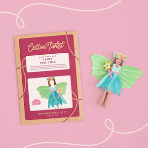Make Your Own Fairy Peg Doll