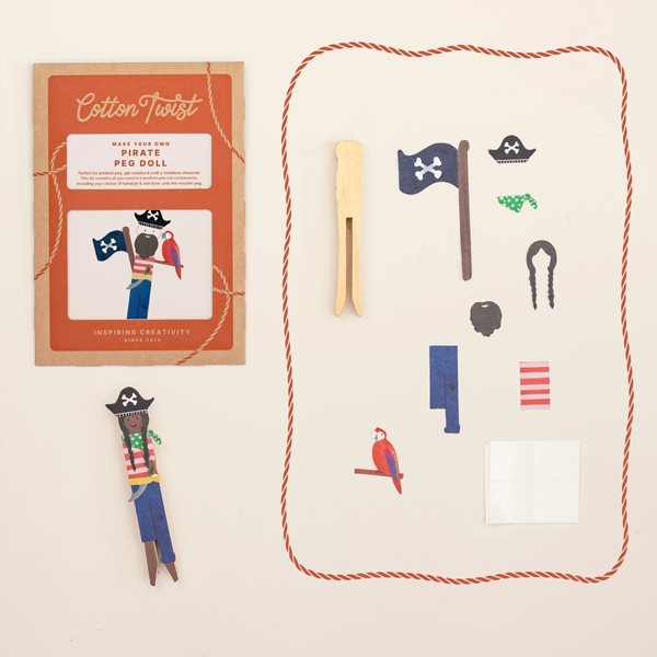 Make Your Own Pirate Peg Doll - Image 3