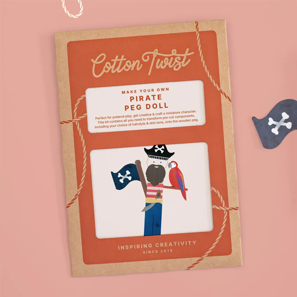 Make Your Own Pirate Peg Doll