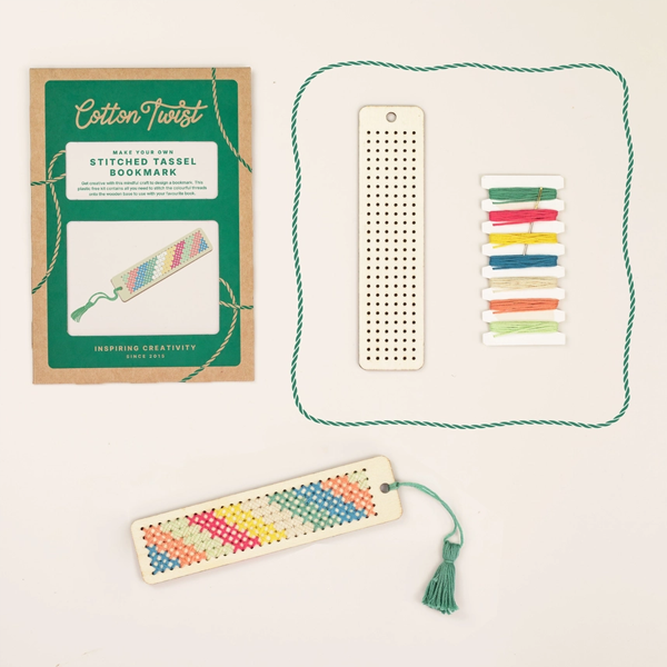 Make Your Own Stitched Tassel Bookmark - Image 3