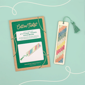 Make Your Own Stitched Tassel Bookmark