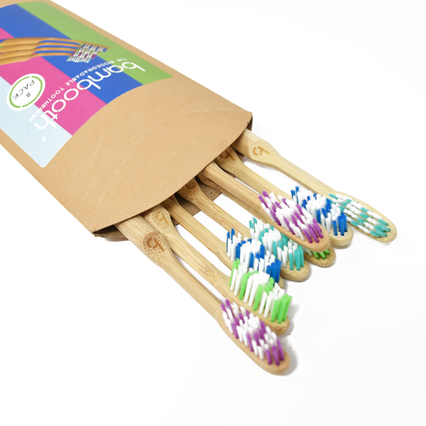 Bamboo Toothbrush Soft Bristle - Multipack 8