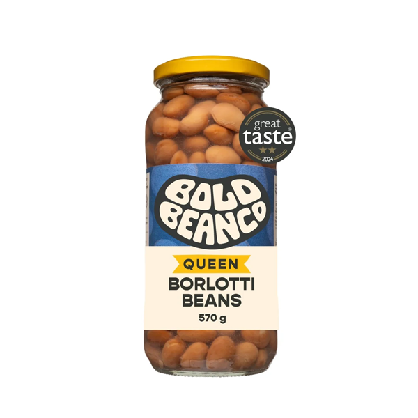 Bold Bean Queen Borlotti Beans - 570g