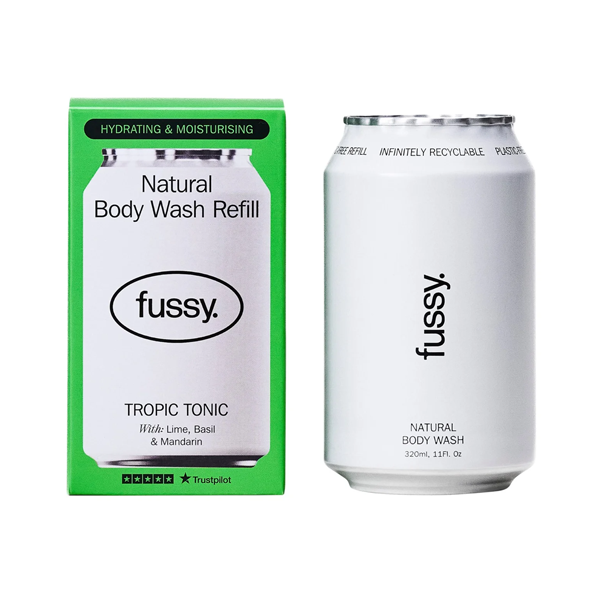 Fussy Natural Body Wash Refill – Tropic Tonic