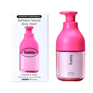 Fussy Natural Body Wash – Coconut Milk Starter Kit