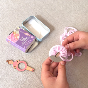 Make Your Own Pom Pom Ballerina Decoration Kit