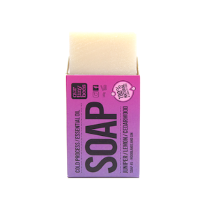 Natural Soap Bar - Juniper, Lemon & Cedarwood 140g