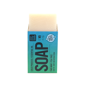 Natural Soap Bar - Peppermint, Spearmint & Tea Tree 140g