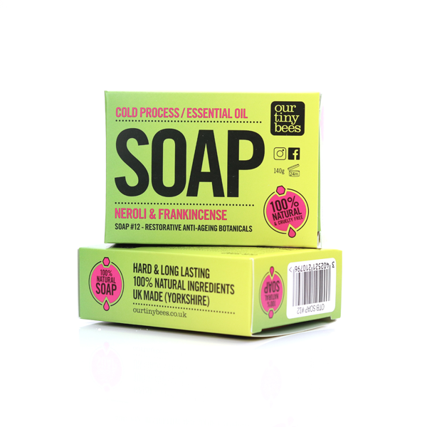 Natural Soap Bar - Neroli and Frankincense - 140g - Image 2