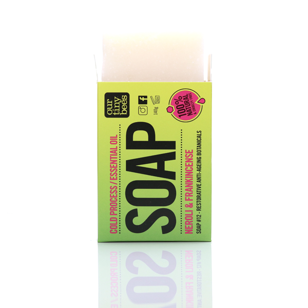 Natural Soap Bar - Neroli and Frankincense - 140g