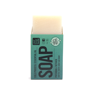 Natural Soap Bar - Vetiver, Patchouli & Cedarwood 140g
