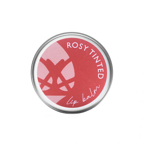 Rosy Tinted Vegan Lip Balm - 15g