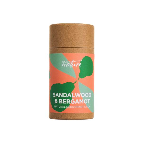 Natural Deodorant Stick - Sandalwood & Bergamot
