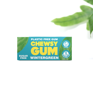 Chewsy Plastic-Free Chewing Gum - Wintergreen