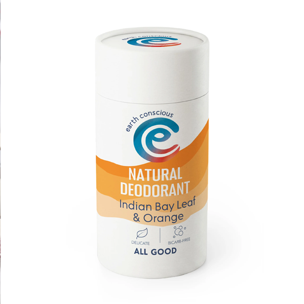 Natural Deodorant Stick – Indian Bay Leaf & Orange – Delicate 80g