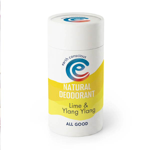 Natural Deodorant Stick – Lime & Ylang Ylang – 90g
