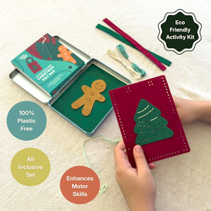 Stitch Your Own Christmas Felt Bag
