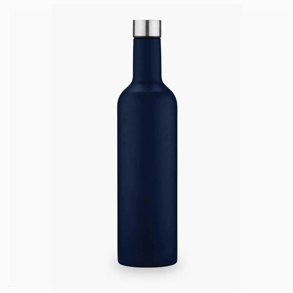 SASSY Insulated Travel Wine Bottle – Blue 750ml