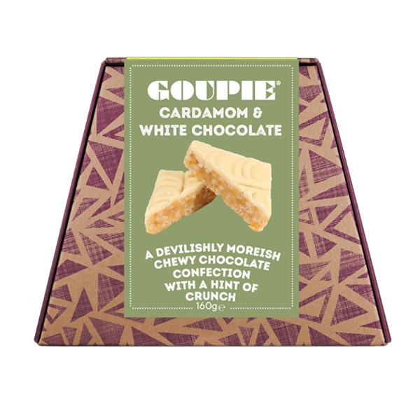 Cardamom & White Chocolate – 160g