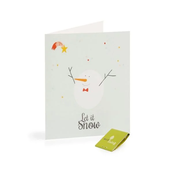 10 Recycled Christmas Cards - Cute Animals