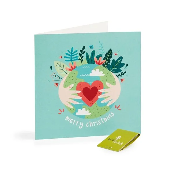 10 Recycled Christmas Cards - Eco Earth