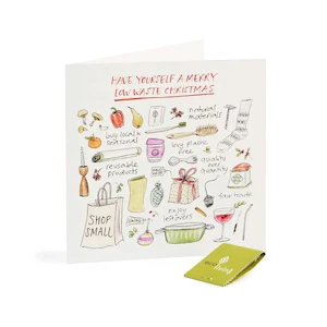 10 Recycled Christmas Cards - Zero Waste Swaps