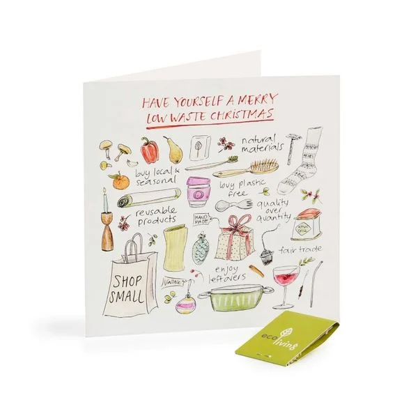 10 Recycled Christmas Cards - Zero Waste Swaps