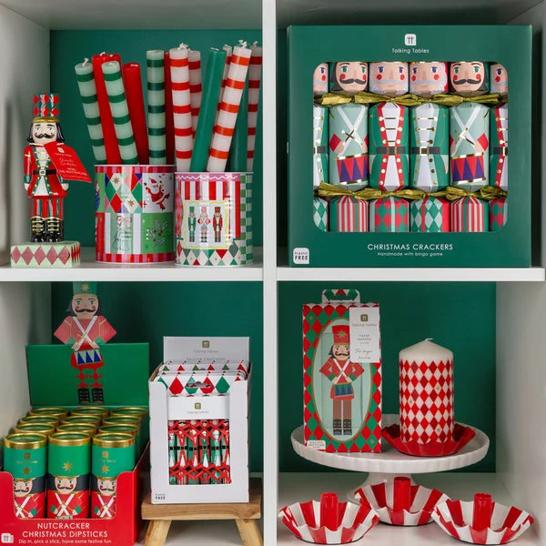 Botanical Nutcracker Lunch Napkins 40cm - 15 Pack