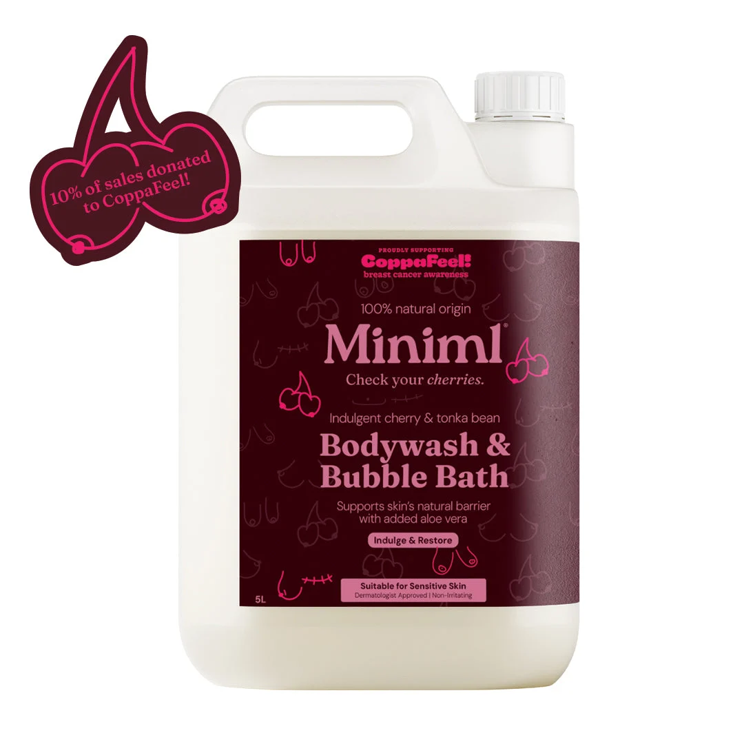 Check Your Cherries Body Wash & Bubble Bath Refill 5L