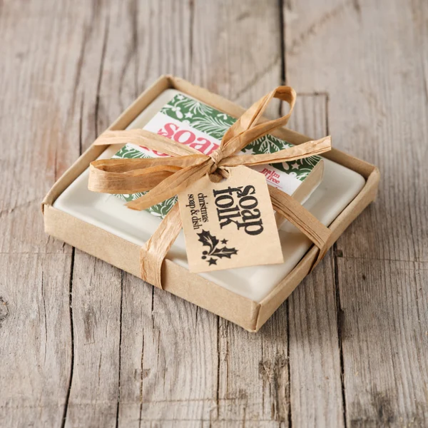 Christmas Soap Dish Set