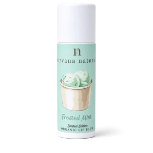 Organic Frosted Mint Vegan Lip Balm - 10g