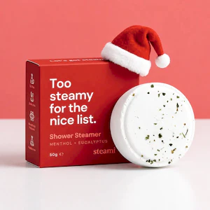 Too Steamy for the Nice List Christmas Shower Steamer